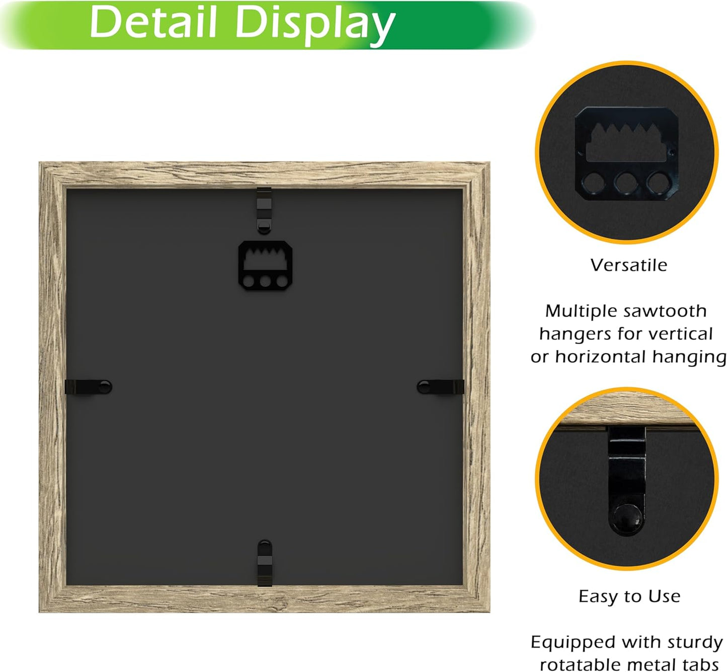 FrameWorks 11” x 14” Dark Oak Wooden Shadow Box Frame – Display Case with Soft Felt Back, Memory Box with Tempered Glass, Display Box with Elegant White Ball Push Pins, Wooden Flower Box