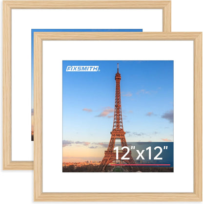 FIXSMITH 10 Pack Picture Frames Collage Wall Decor for Mounting or Tabletop Display, Gallery Wall Frame Set with Two 8x10 Black Frames, Four 5x7 Frames and Four 4x6 Frames, Multi-Pack Photo Frame Set