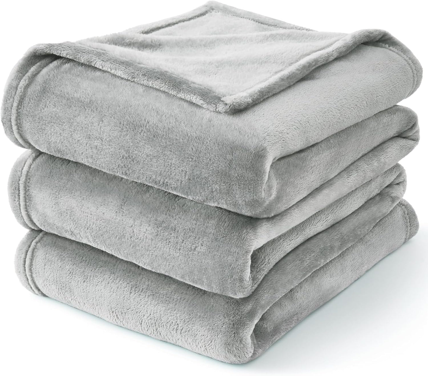 BEDELITE Fleece Blanket Black Throw Blankets for Couch & Bed, Luxury Plush Cozy Fuzzy Blanket 50x60 inches, Super Soft Warm Lightweight Throw Blanket for Travel Camping - Colors A