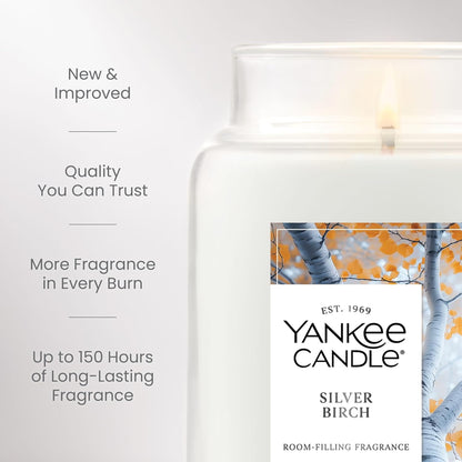 Yankee Candle Ocean Air Scented Candle, 22oz Large Jar with up to 150 Hour Burn Time, Giftable