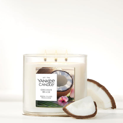 Yankee Candle Large Tumbler Scented Candle with up to 80 Hour Burn Time, Premium Plant Wax Blend for Consistent Burn, 20 oz Tumbler Candle with Room Filling Fragrance, Midsummer's Night