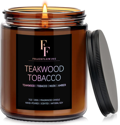 Scented Candles for Home Scented Aromatherapy Candles, 4 Pack 28 Oz Soy Wax Candle Gift Set Valentine's Day Gift for Women Men (Lavender/Vanilla//Sandalwood Rose/Moroccan Amber)