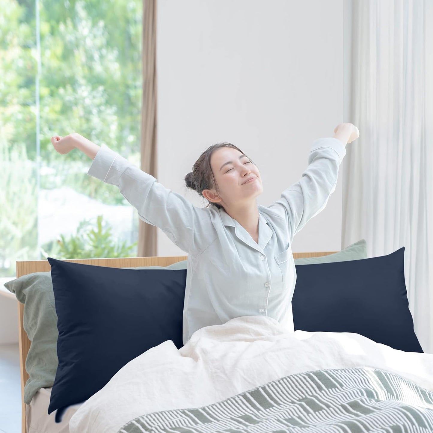 Utopia Bedding Full Body Pillow for Adults (White, 20 x 54 Inch), Long Pillow Insert for Sleeping, Ideal for Side Sleepers