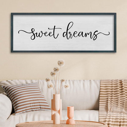 FZMHASLWW Gather Sign Wall Decor 32"×12" Large Wooden Framed for Dining Room Simple Home Kitchen Hanging Art (Wood)