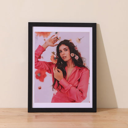 Vittanly 11x14 Picture Frame, Display Pictures 8x10 with Mat or 11x14 without Mat, Photo Frame for Wall Mounting, Black, 1 Pack - Colors A
