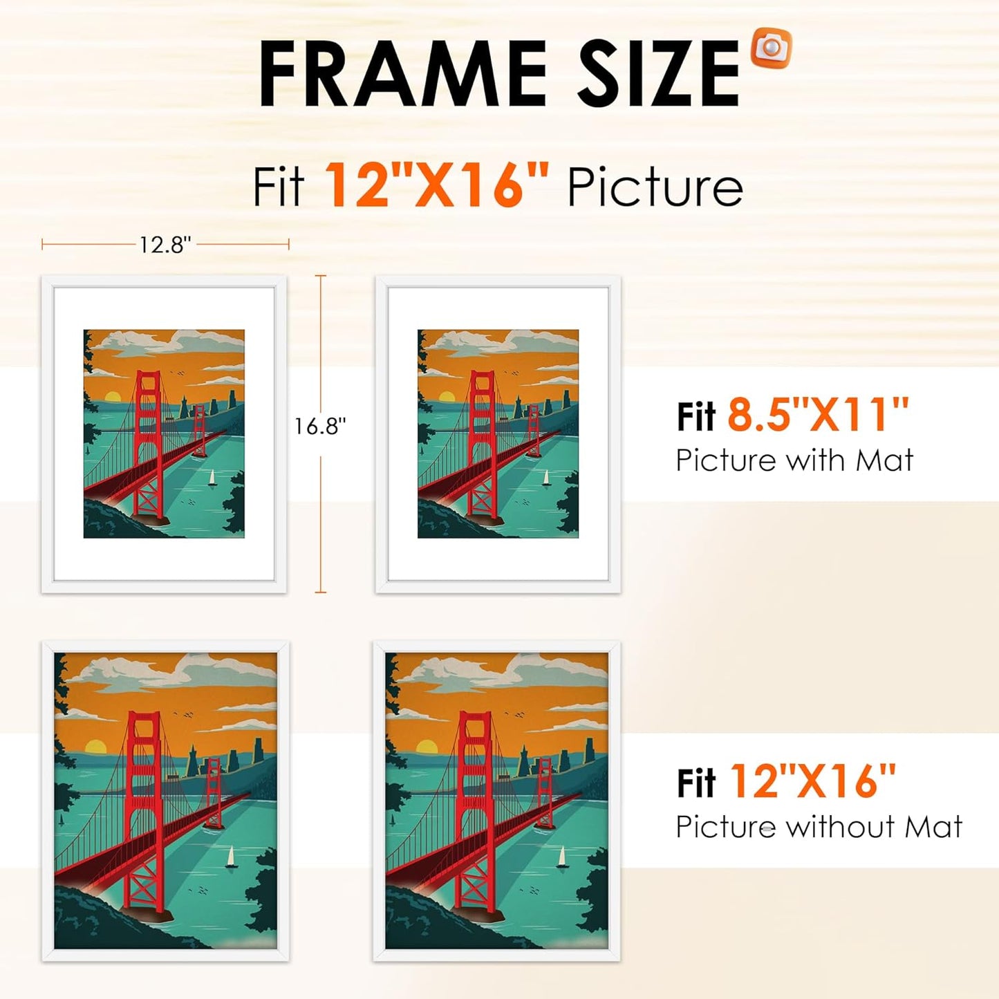 FIXSMITH 10 Pack Picture Frames Collage Wall Decor for Mounting or Tabletop Display, Gallery Wall Frame Set with Two 8x10 Black Frames, Four 5x7 Frames and Four 4x6 Frames, Multi-Pack Photo Frame Set
