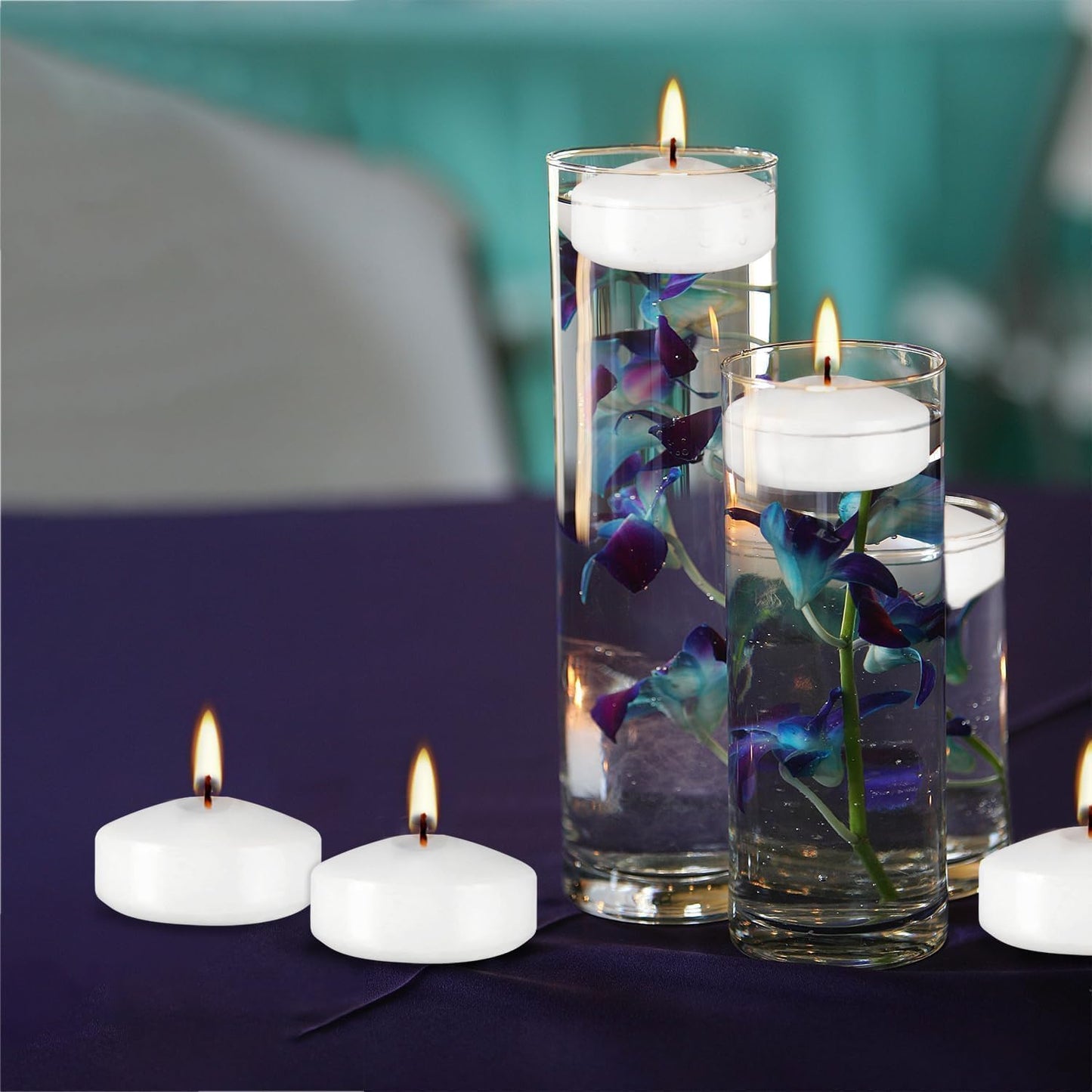 YOROXRG 40 Pack Spell Chime Candles-4 Inch Multi-Colored Taper Candles Sticks-for Home Decor Kitchen Decor Wedding Decoration-10 Colours