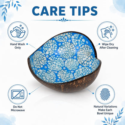 Coconut Bowls Decorative Candy Dish - Heart Acai Bowl, Natural Wooden Candy Dish, Key Bowl Holder for Entryway Table, Yogurt Smoothie Nuts Dessert Container, Rice Fruits Dry Snack Storage Shell Bowls