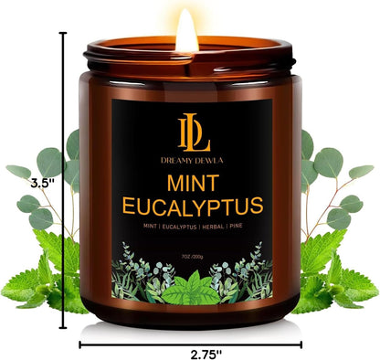 Scented Candles Set, 4 Pack Soy Candles for Home Scented, Candle Gifts for Men Women, Scents of Pineapple Cocktail/Coconut Vanilla/Pink Sands/Bahamian Breeze