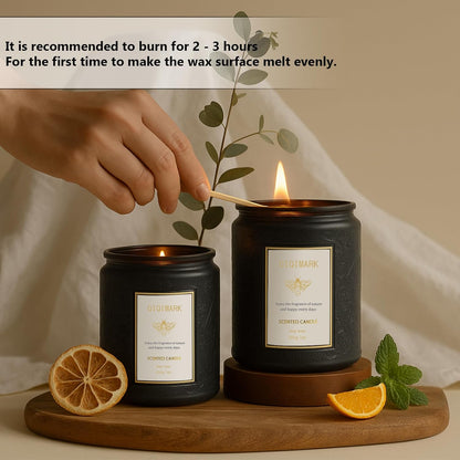 Mother’s Day Candles Gift Set for Mom, Natural Soy Wax Scented Jar Candles 6-Pack, Aromatherapy Candles for Home, 42oz 300 Hours Long Lasting, Gifts for Women