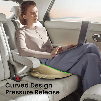 Benazcap Memory Foam Seat Cushion for Office Chair, Ergonomic Chair Cushions for Tailbone Pain Relief, Sciatica & Back Support, Office Chair Cushion & Car Seat Cushion