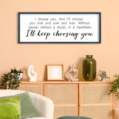 FZMHASLWW Gather Sign Wall Decor 32"×12" Large Wooden Framed for Dining Room Simple Home Kitchen Hanging Art (Wood)