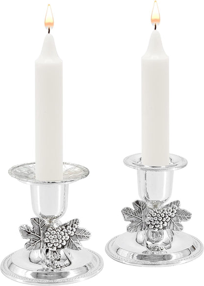 The Dreidel Company Extra Heavy Disposable Candle Holders, 100 Pack - Disposable Candle Drip Cup, Aluminum Foil Drip Cup Bobeches