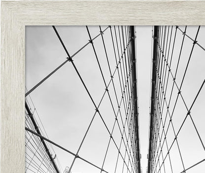Americanflat 16x20 Picture Frame with Polished Plexiglass - Black Picture Frame - Wide Photo Frames Made of Engineered Wood for Vertical or Horizontal Wall Display - Epic Collection - Black - Colors C