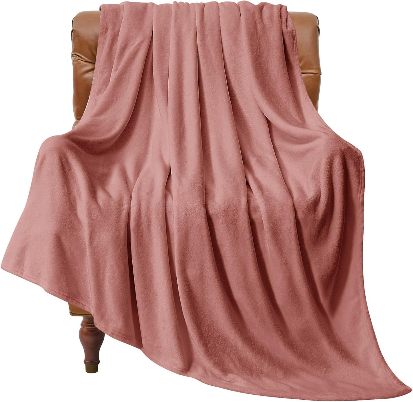 BEDELITE Fleece Blanket Black Throw Blankets for Couch & Bed, Luxury Plush Cozy Fuzzy Blanket 50x60 inches, Super Soft Warm Lightweight Throw Blanket for Travel Camping - Colors A