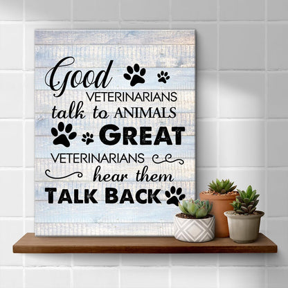Inspirational Farmhouse Canvas Print Wall Art Decor One Small Positive Thought in the Morning Can Change Your Whole Day Sign Painting Plaque Rustic Home Decoration (8 X 8 Inches, Framed)