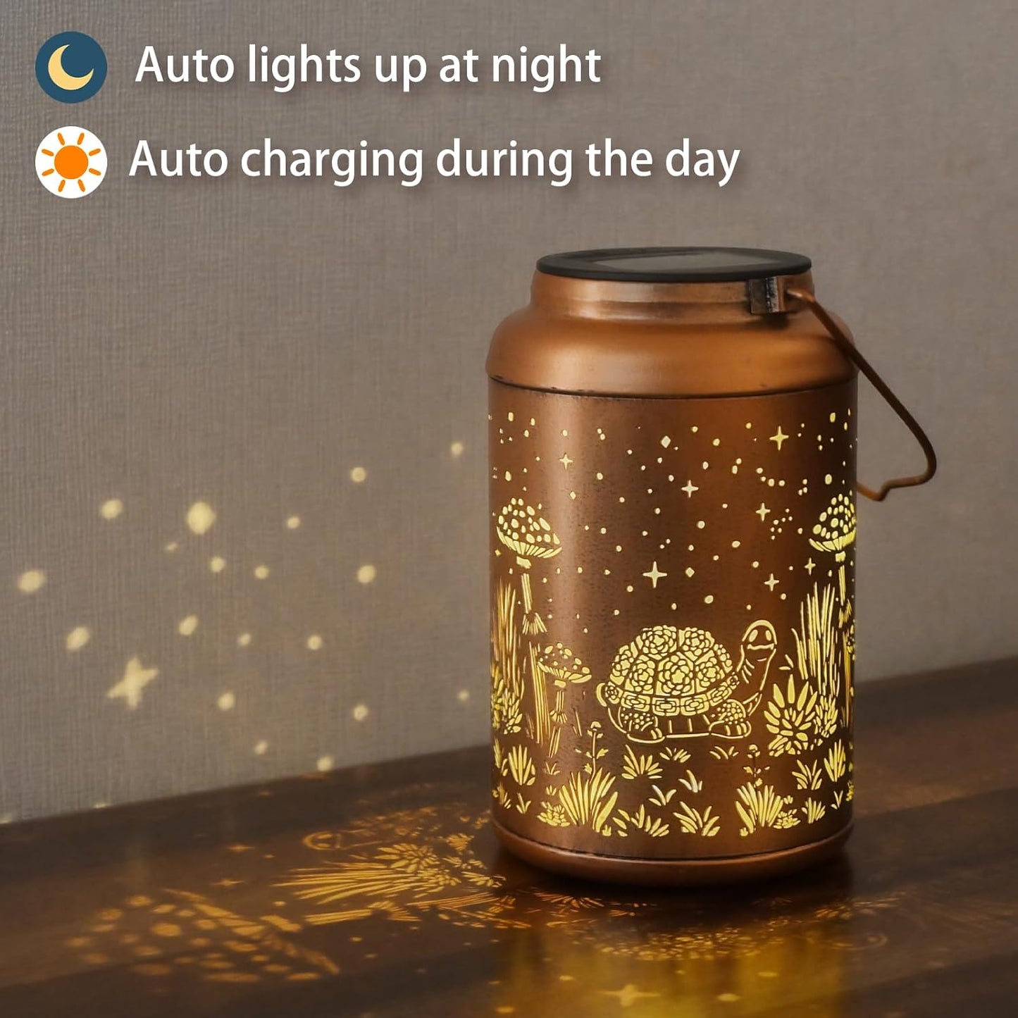 Mothers Day Gifts for Mom Grandma - Birthday Day Gifts for Women, Hummingbird Solar Lantern Outdoor Waterproof, Garden Decor