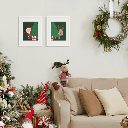 upsimples 11x14 Picture Frame Set of 5, Display Pictures 8x10 with Mat or 11x14 Without Mat, Wall Gallery Photo Frames, Black