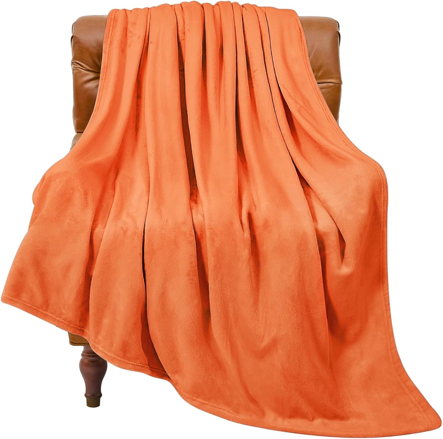 BEDELITE Fleece Blanket Black Throw Blankets for Couch & Bed, Luxury Plush Cozy Fuzzy Blanket 50x60 inches, Super Soft Warm Lightweight Throw Blanket for Travel Camping - Colors B