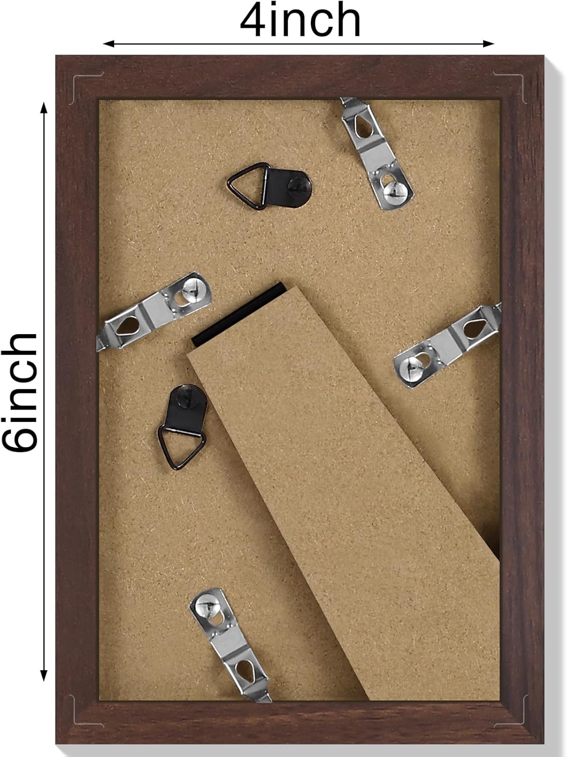 Vittanly 11x14 Picture Frame, Display Pictures 8x10 with Mat or 11x14 without Mat, Photo Frame for Wall Mounting, Black, 1 Pack - Colors B
