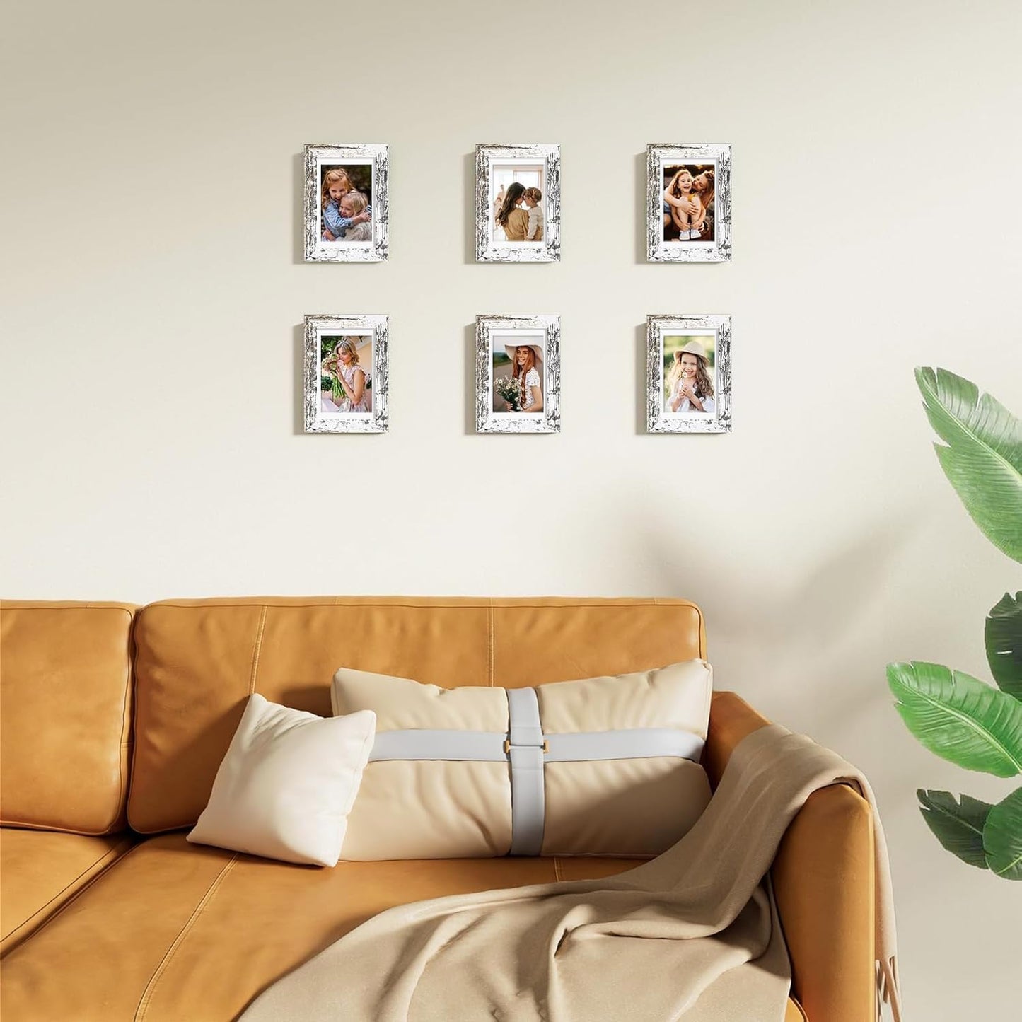Vittanly 8x10 Picture Frames Set of 9, Shatter Resistant Plexiglass, Display 5x7 Pictures with Mat or 8x10 without Mat, Photo Frames for Wall or Tabletop, Engineered Wood, Black - Colors A