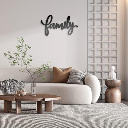 Family Signs For Home Wall Decor,Family Wall Decor For Living Room Rustic Letter Signs Family Wall Art (style2)
