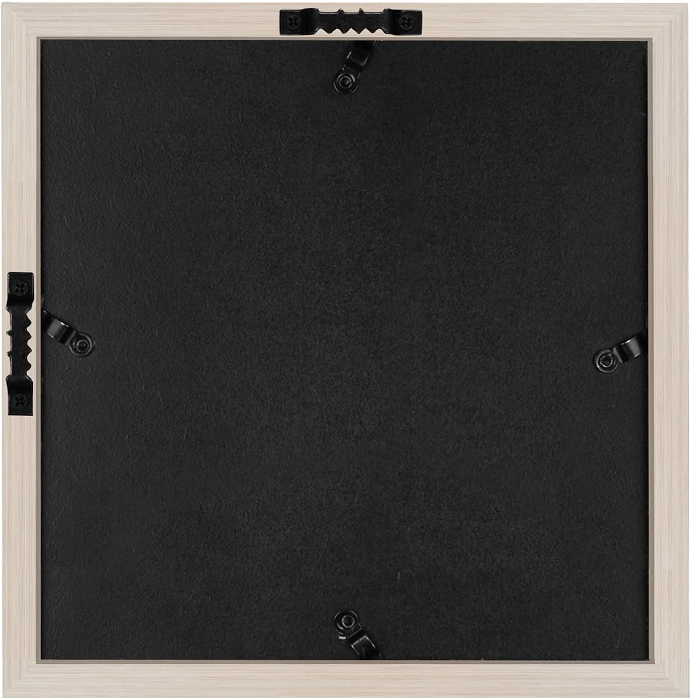 Americanflat 12x16 Shadow Box Frame with Polished Plexiglass - Silhouette Collection - Large Shadow Box Display Case for Tabletop and Wall Display - Black with Soft Felt Back