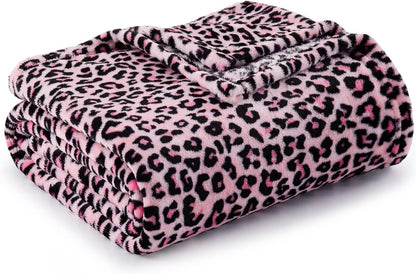 BEDELITE Fleece Blanket Black Throw Blankets for Couch & Bed, Luxury Plush Cozy Fuzzy Blanket 50x60 inches, Super Soft Warm Lightweight Throw Blanket for Travel Camping - Colors A