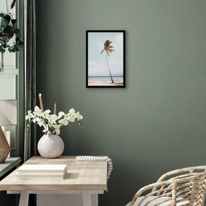 Americanflat 24x36 Poster Frame with Polished Plexiglass - Streamline Collection - Thin Border Picture Frame for Wall Display - Hanging Hardware Included - Black - Colors C