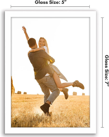 Americanflat 24x36 Poster Frame with Polished Plexiglass - Streamline Collection - Thin Border Picture Frame for Wall Display - Hanging Hardware Included - Black - Colors B