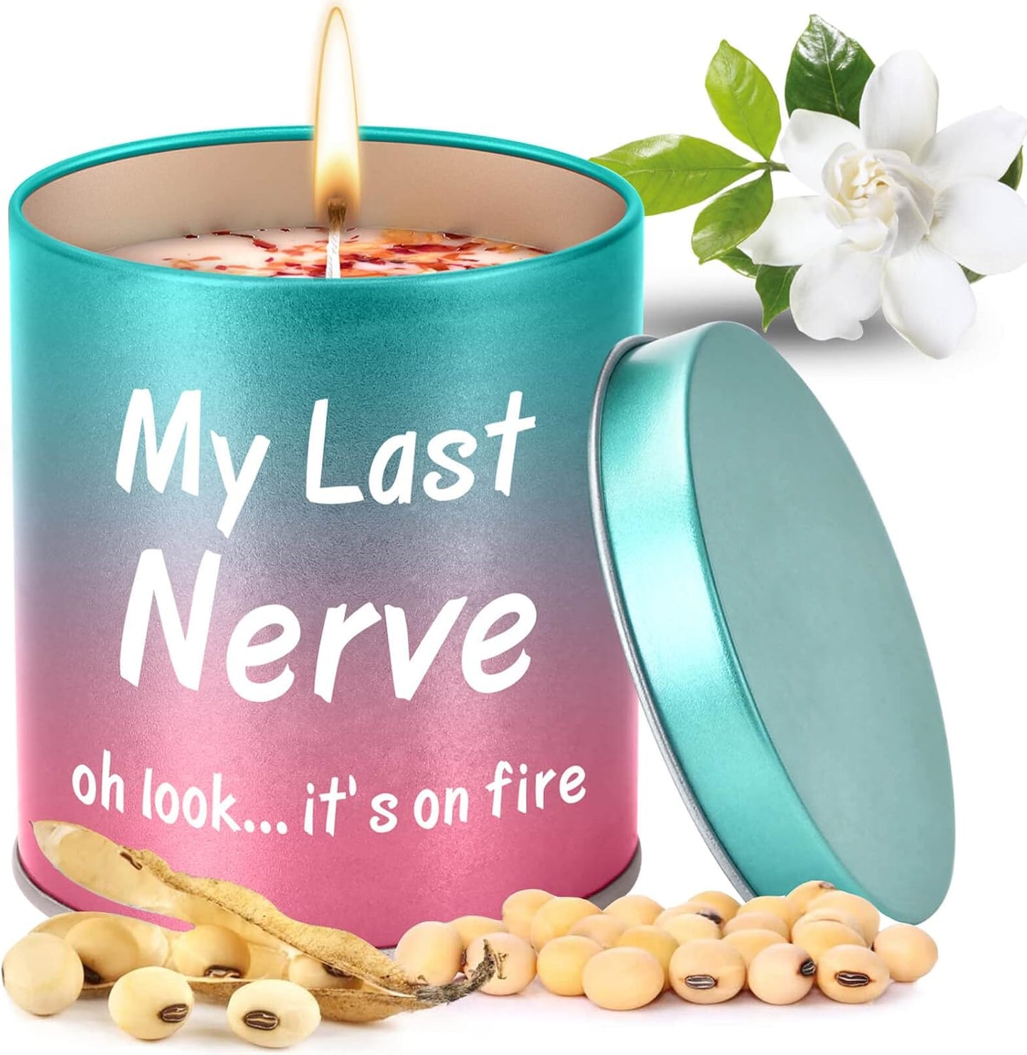 Gifts for Mom Birthday from Daughter Son, Christmas Stocking Stuffers Gifts for Mom Present Mothers Day Great ldeas Funny Unique New Mother Thanksgiving Adoptive 9oz Scented Candle