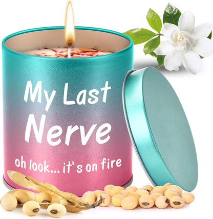 Gifts for Mom Birthday from Daughter Son, Christmas Stocking Stuffers Gifts for Mom Present Mothers Day Great ldeas Funny Unique New Mother Thanksgiving Adoptive 9oz Scented Candle