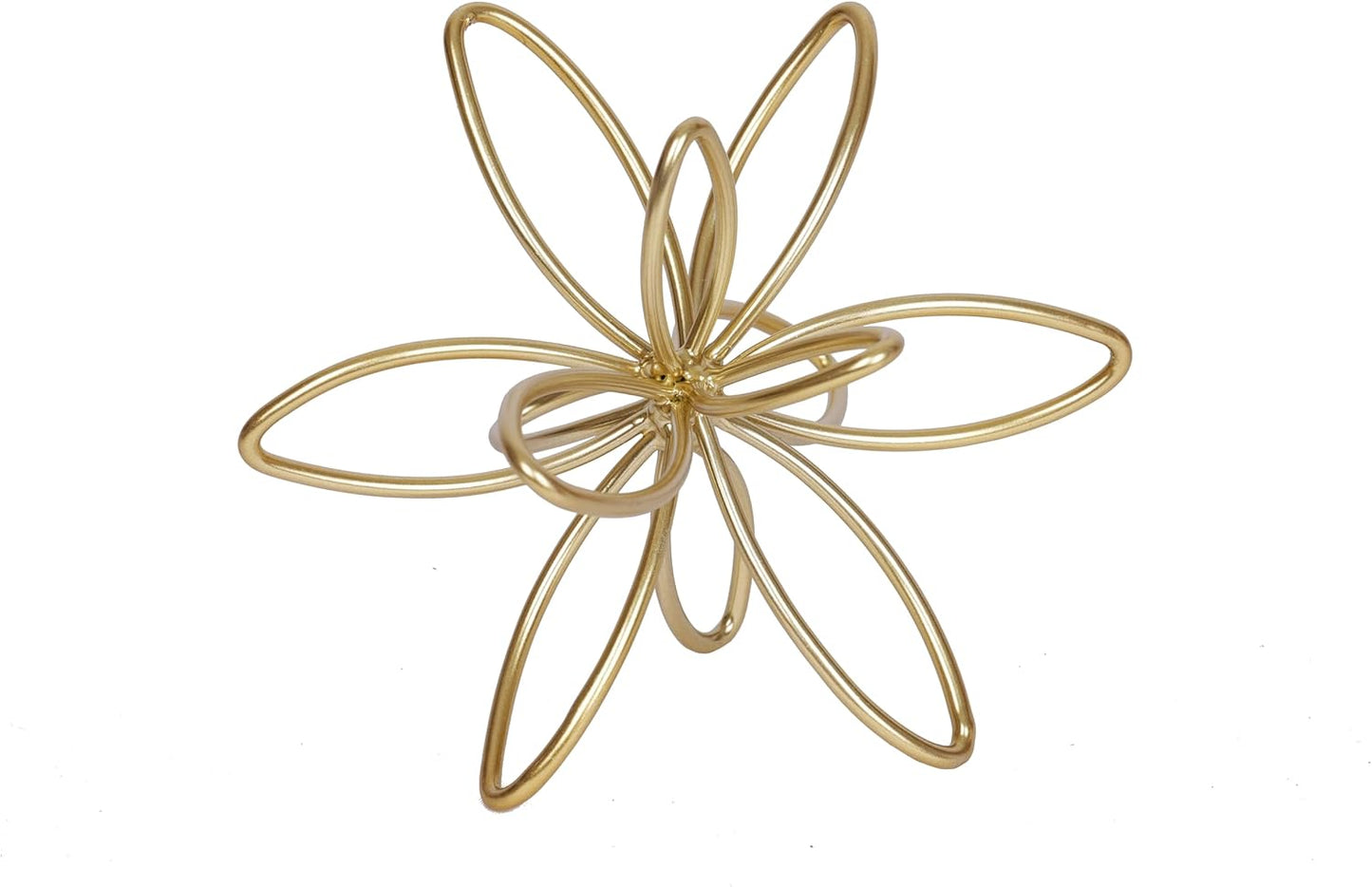 Modern Geometric Round Sculpture Gold Knot Statue Decor Tabletop Sculpture and Figurines Round Decorative Ornaments Knick Knacks Home Decor for Shelves Coffee Table Bookshelf Decoration Gifts