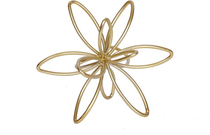Modern Geometric Round Sculpture Gold Knot Statue Decor Tabletop Sculpture and Figurines Round Decorative Ornaments Knick Knacks Home Decor for Shelves Coffee Table Bookshelf Decoration Gifts