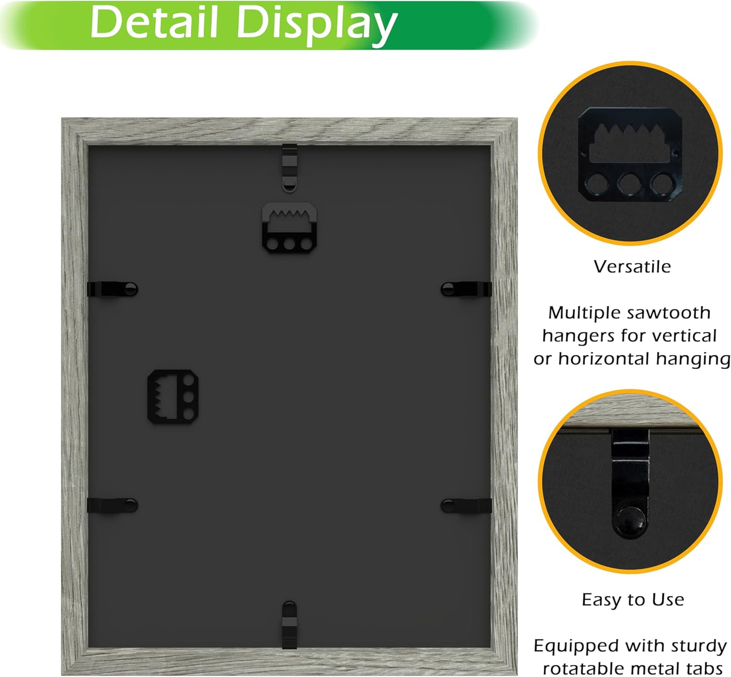 FrameWorks 11” x 14” Dark Oak Wooden Shadow Box Frame – Display Case with Soft Felt Back, Memory Box with Tempered Glass, Display Box with Elegant White Ball Push Pins, Wooden Flower Box
