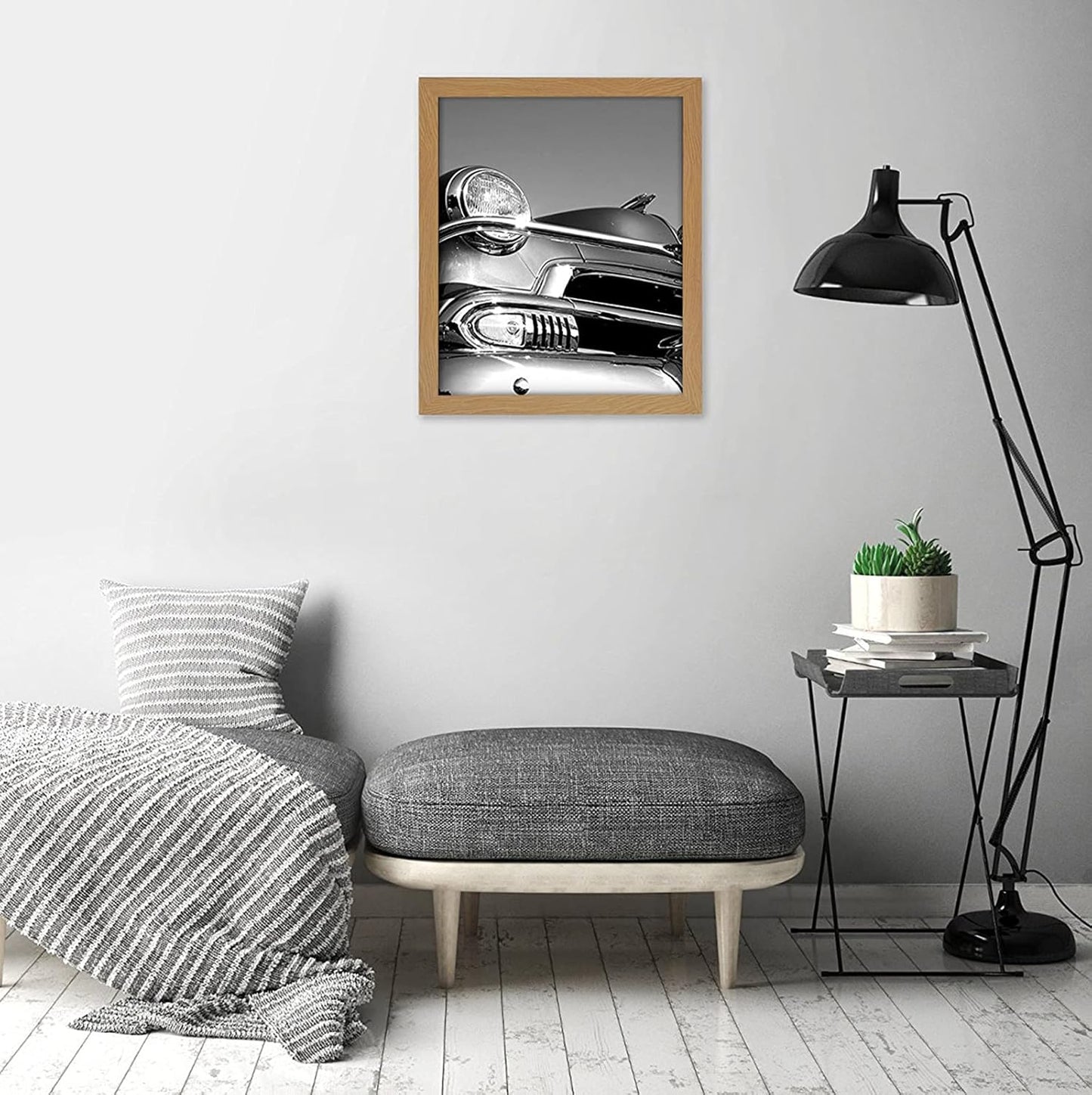 Americanflat 16x20 Picture Frame with Polished Plexiglass - Black Picture Frame - Wide Photo Frames Made of Engineered Wood for Vertical or Horizontal Wall Display - Epic Collection - Black - Colors B