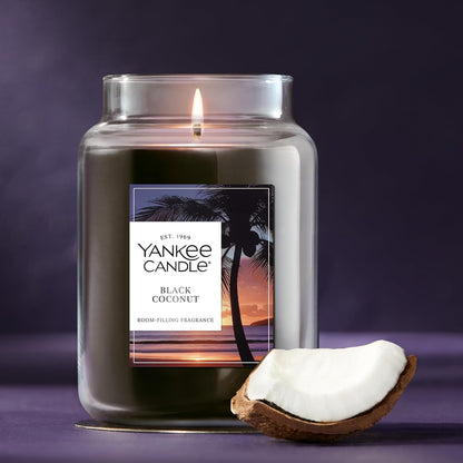 Yankee Candle Sage & Citrus, Scented Candle, 22oz Large Jar with up to 150 Hour Burn Time, Giftable, Birthdays