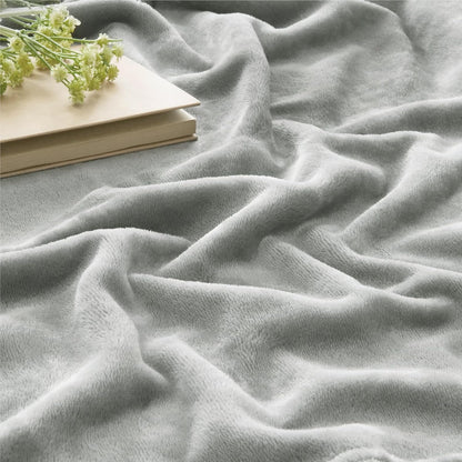 BEDELITE Fleece Blanket Black Throw Blankets for Couch & Bed, Luxury Plush Cozy Fuzzy Blanket 50x60 inches, Super Soft Warm Lightweight Throw Blanket for Travel Camping - Colors A