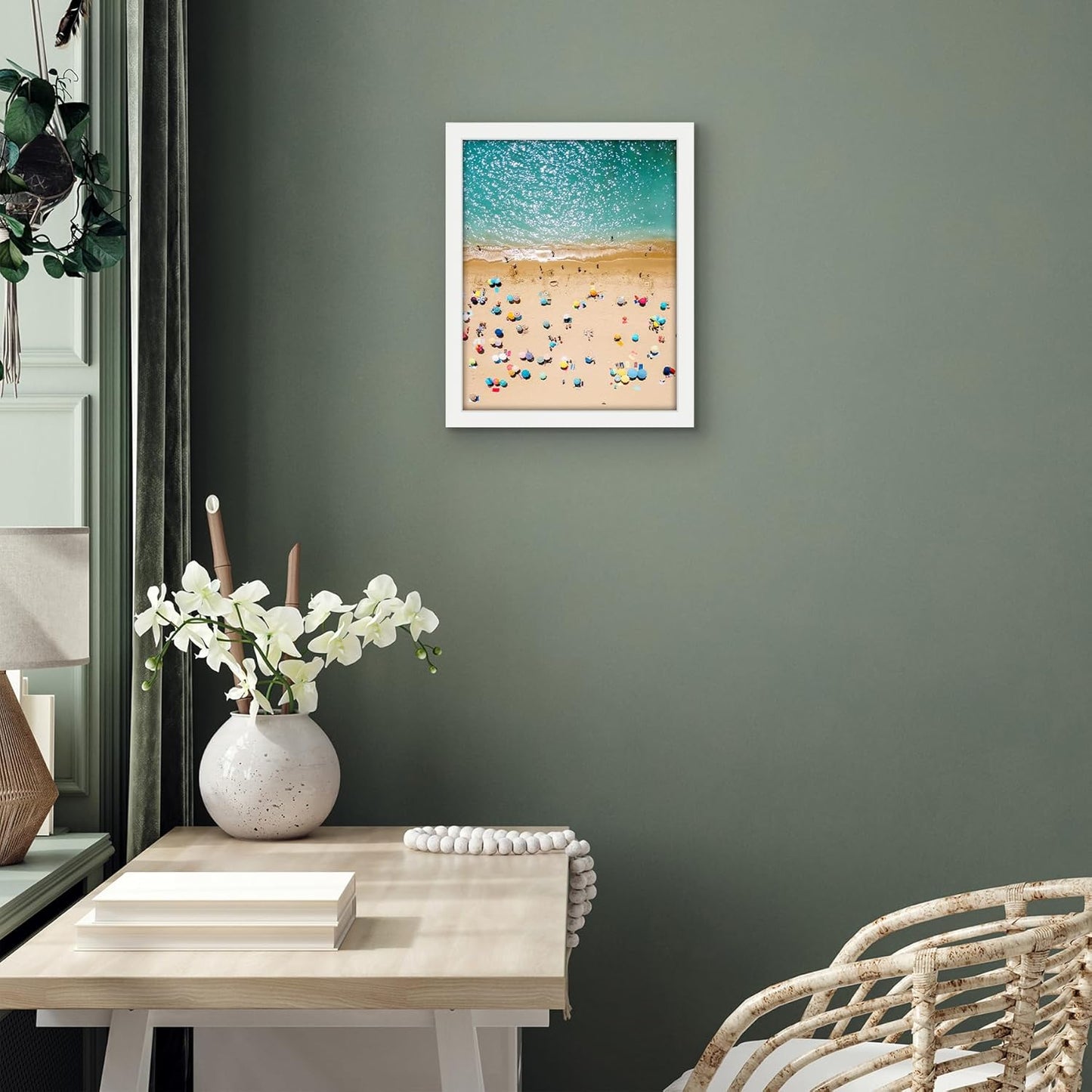 Americanflat 12x18 Poster Frame with Shatter-Resistant Glass - Signature Collection - Gallery-Style Frames Made of Engineered Wood - Photo Frame for Wall Display - Black - Colors B