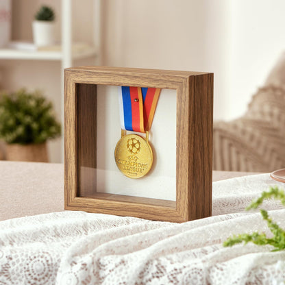 8x10 Deep Shadow Box Picture Frame Display Case with Linen Back and Stand,Real Glass Black Shadow Memory Box Frame 8x10 for Flower Baby Pet Wedding Photo Art Craft Memorial Wall Decor Gift
