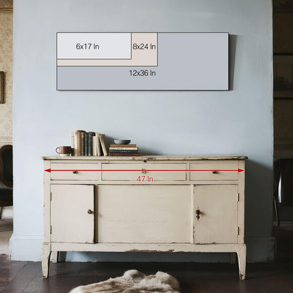 Quotes Wall Decor Enjoy the Little Things Sign Family Wall Signs Canvas Prints Rustic Wooden Wall Art Wood Pictures for Living Room Bedroom Office Home Decor, 6 X 17 Inch Framed
