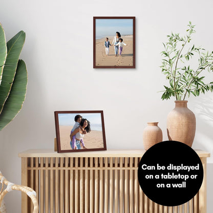 Americanflat 24x36 Poster Frame with Polished Plexiglass - Streamline Collection - Thin Border Picture Frame for Wall Display - Hanging Hardware Included - Black - Colors B