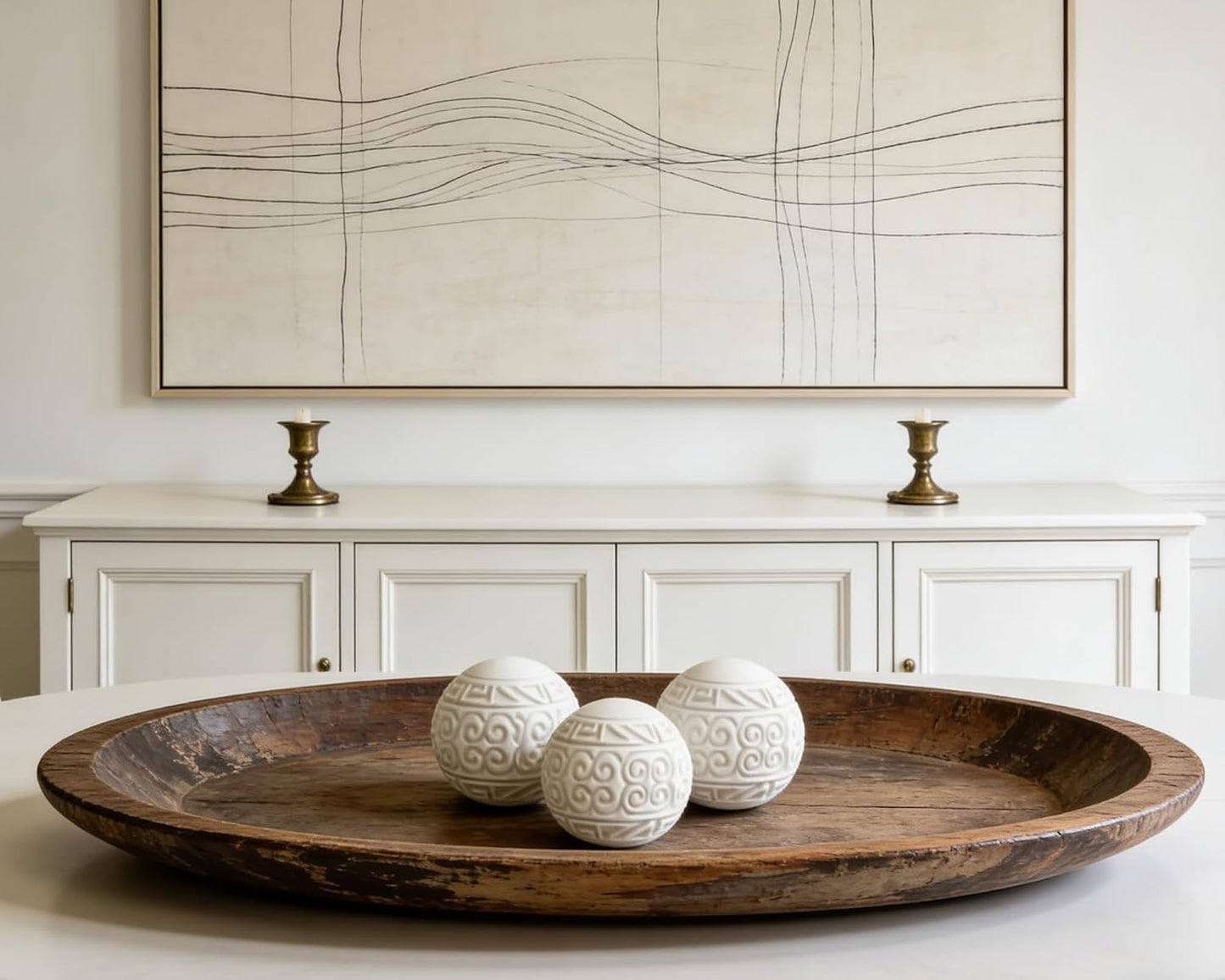 3 Pack Gold Decorative Ball for Centerpiece Bowls, 3 inch Orbs Spheres for Home Living Room Coffee Table Centerpieces Shelf Decoration