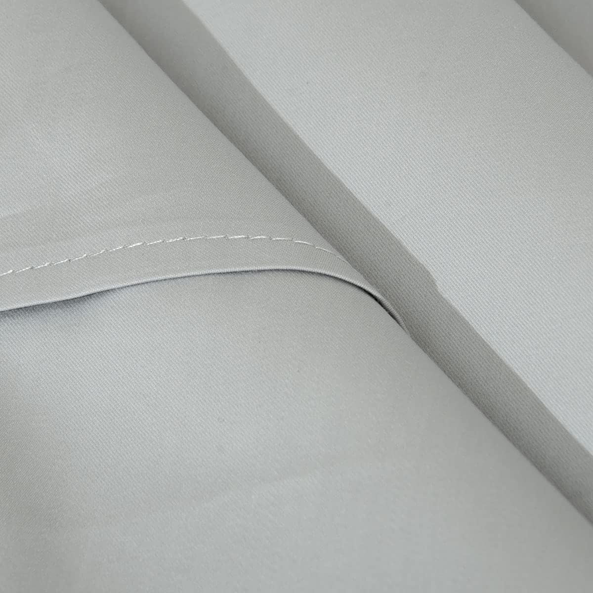 NTBAY Cotton 26x26 Euro Sham Covers - 500 Thread Count Egyptian Cotton Euro Pillow Covers, 2 Pack Super Soft and Breathable 26x26 Pillow Covers, Square Pillow Cases, White