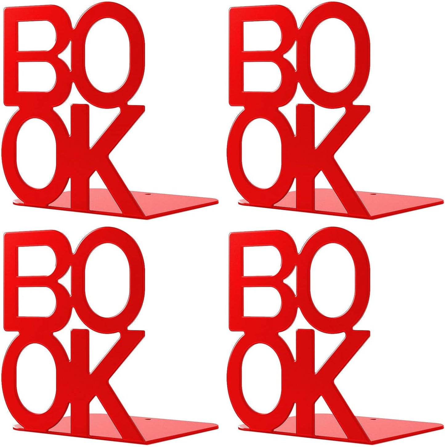 Book Ends,BookEnds Supports for Bookrack Desk,Bookend are Used for Books, Unique Appearance Design,Heavy Duty