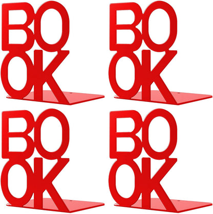 Book Ends,BookEnds Supports for Bookrack Desk,Bookend are Used for Books, Unique Appearance Design,Heavy Duty
