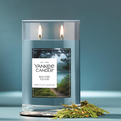 Yankee Candle Large Tumbler Scented Candle with up to 80 Hour Burn Time, Premium Plant Wax Blend for Consistent Burn, 20 oz Tumbler Candle with Room Filling Fragrance, Midsummer's Night