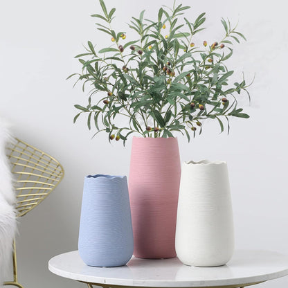 SHACOS 4 PCS 28 inch Artificial Olive Branches for Vases Greenery Olive Stems Faux Tree Branch Twig for Home Wedding Shop Office Garden Decor DIY Floral Crafts