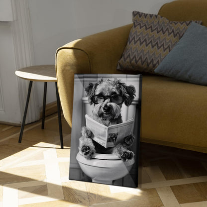 DIHSIEG 12x16 Canvas Wall Art funny bathroom wall art Print Poster Vintage Poster Frameless Floral Can be hung on the Wall Heal Your Heart poster Wall Art Canvas