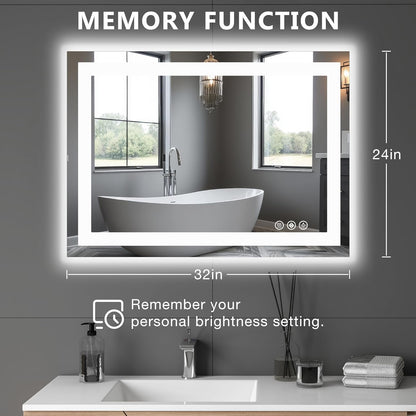 NEWBULIG 20IN Round Bathroom Wall Mirror, Modern Vanity Mirrors for Over Sink, HD Glass Decorative for Entryway, Bedroom & Living Room, Gold